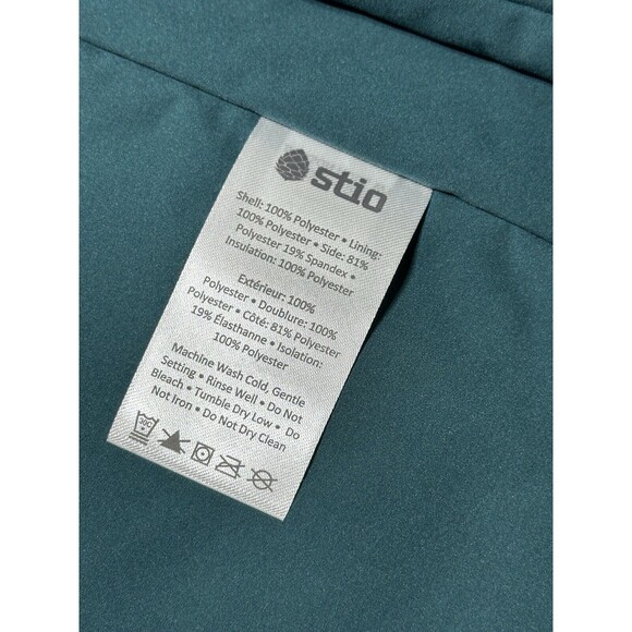 Stio Women’s Fernos Insulated Vest Size Small Teal Green Hillside Spruce NWT New - Picture 10 of 15